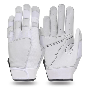 Guantes de Béisbol de Cuero Duraderos con Cierre de Hebilla, Diseño de Palma Suave para Control, Transpirables, Ligeros y Ambidiestros - Product Image 1