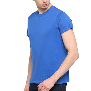 T-shirt à manches courtes pour homme de qualité supérieure, respirant, écologique, à séchage rapide, pour la remise en forme estivale, en coton et polyester tricoté doux - Product Image 5