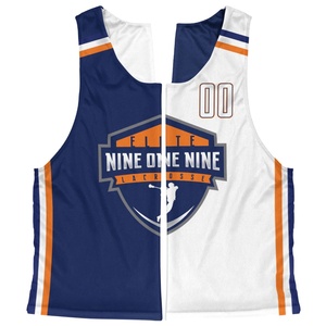 Direct Factory Manufacturer Custom Reversible Lacrosse Jerseys Durable Sportswear with Sublimation Printing Player Name Number - Product Image 5