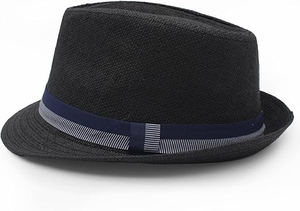 Sombreros de Paja al Por Mayor, Color Negro, Material OEM con Logotipo Personalizado, Sombreros para Motocicleta, Unisex - Product Image 5
