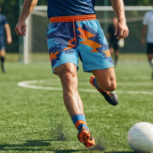 New Arrival Wholesale Soccer Shorts Custom Sportswear for Men Adults Team <b>Training</b> <b>Football</b> Games Tournament Moisture-Wicking - Product Image 5