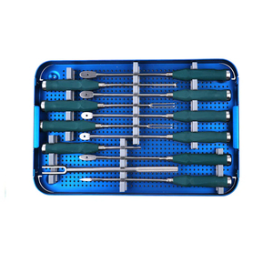 Juego de Instrumentos Quirúrgicos Ortopédicos Personalizados, Herramientas Manuales para Tornillos Pediculares Espinales, Certificación CE Clase I para Quirófano - Product Image 4