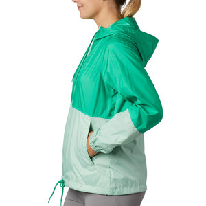 Lightweight Colorblocked Hooded Parka Cheap Price Workout Clothing Wholesale Sportswear Women Gym Clothes Windbreaker For Girl - Product Image 3
