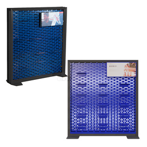 Freestanding Luxury for Powder Coated Metal Display Racks-Modern Design Easy Assembly & OEM Accepted - Product Image 1