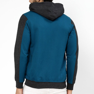 Sweat à capuche de haute qualité, épais, délavé à l'acide, 100% coton, style streetwear, coupe courte, broderie effet vieilli, fermeture éclair premium, hiver - Product Image 5