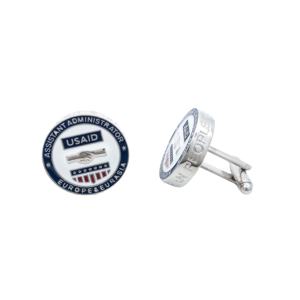 Boutons de manchette en argent sterling pour hommes, pinces à cravate, cadeaux d'anniversaire d'entreprise et de mariage personnalisés, fournitures en vrac, vente en gros - Product Image 3