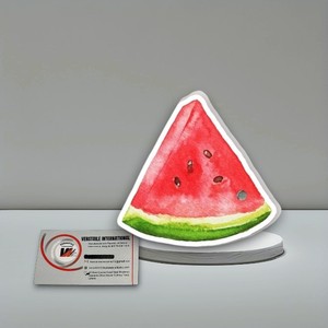 แผ่นแม่เหล็กอะคริลิคสำหรับต่อขนตา รูปหัวใจผีเสื้อ ลายแตงโม แบรนด์ส่วนตัว ใช้ซ้ำได้ เป็นมิตรกับสิ่งแวดล้อม อุปกรณ์เสริมความงามสำหรับต่อขนตา - Product Image 3