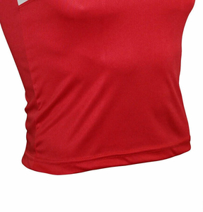 Men's Red White Boxing Tank Top and Shorts Set Moisture Wicking Sports Apparel Regular Fit Adult Size and online sale - Product Image 6