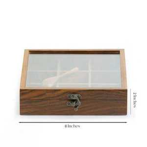Wooden <b>Spice</b> <b>Box</b> in Rosewood 9 Detachable Containers with Lid Masala <b>Box</b> <b>Spice</b> Container Salt <b>Box</b> Best Gift for Her - Product Image 5