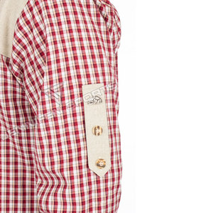 Wholesale <b>Men's</b> German Bavarian Oktoberfest <b>Clothes</b> Halloween Beer <b>Festival</b> Parties Shirt Half Sleeves <b>Men</b> Oktoberfest Costume - Product Image 3
