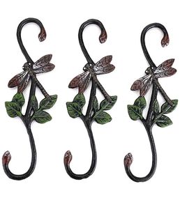 Elegant <b>Black</b> Metal Wall <b>Hooks</b> With Minimalist Design Perfect For Contemporary And Rustic Home Decoration Themes - Product Image 6