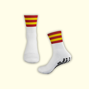 Fabricante ODM Vietnam, Calcetines Deportivos Personalizados Antideslizantes con Agarre, Calcetines Deportivos con Rayas para Entrenamiento, para Hombres y Mujeres - Product Image 1
