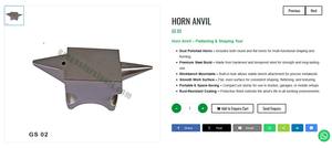 เครื่องมือช่างทองเหลืองแบบตั้งโต๊ะ  หัวขัดเงาสองด้าน ทำจากเหล็กแข็ง  สำหรับงานเครื่องประดับ |   หมายเลขสินค้า GS-02 - Product Image 3