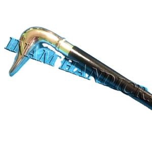 ไม้เท้าไม้ด้ามเป็ดทองเหลือง,ไม้เท้าเดินสีดำพร้อมด้ามเป็ดทองเหลือง - Product Image 1