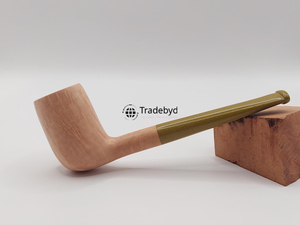 Pipa de Tabaco de Madera Lacada Ecológica Hecha a Mano, Madera Natural por Tradebyd - Product Image 5