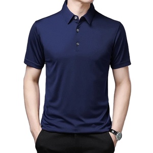Nuevos polos de color sólido para hombre, camisetas casuales de manga corta con solapa de verano para hombre - Product Image 1