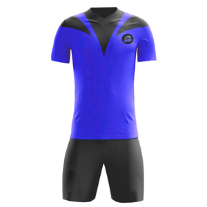 ชุดรักบี้แขนสั้นพิมพ์ลาย คุณภาพสูง แห้งเร็ว ระบายอากาศได้ดี ผลิตจากโพลีเอสเตอร์ 100% ป้องกันแบคทีเรีย ปรับแต่งได้ตามต้องการ รับผลิตแบบ OEM - Product Image 4