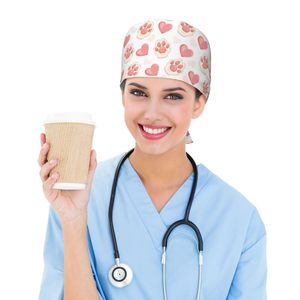 New Design Knitted Cotton Medical <b>Scrub</b> <b>Caps</b> Adjustable Elastic OEM Custom Logo Reusable Unisex Hospital Quick Dry Breathable - Product Image 6