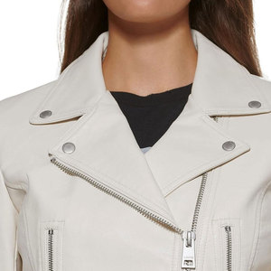 Chaqueta de Cuero Genuino Premium con Forro Suave, Estilo Motociclista, Resistente al Viento, Chaqueta de Moda de Invierno para Uso Diario y Viajes - Product Image 5