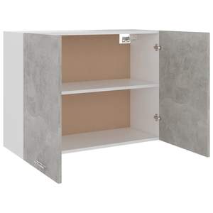 Gabinete Colgante de Madera Sintética Color Gris Concreto, Tamaño Mediano, para Almacenamiento en la Cocina - Product Image 5
