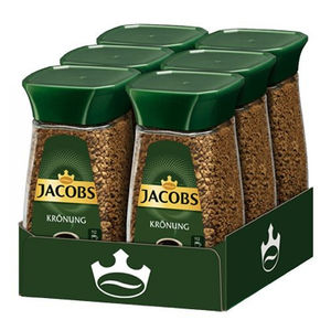 Café instantáneo descafeinado Jacobs Night Roast en frascos de 100g para amantes del café nocturno, distribución al por mayor. - Product Image 2