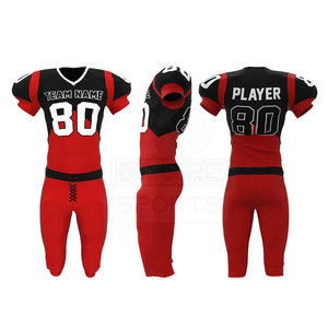 Servicio OEM, Uniforme de Fútbol Americano para Entrenamiento, Colores Personalizados, Diseño Impreso, Transpirable, Duradero, 100% Poliéster, Precio Bajo, Calidad Superior - Product Image 2