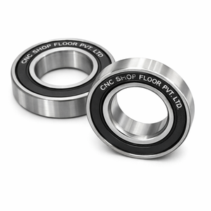 Rodamientos de Bolas de Ranura Profunda CNC Shop Floor PVT LTD 10x30x9mm de Acero Cromado 2RS Sellados Métricos de Una Hilera Precisión P0 - Product Image 1