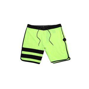 Pantalones Cortos Casuales de Verano para Hombre, Cintura Elástica, Corte Medio, Algodón/Poliéster, Color Sólido, Transpirables, Impermeables, Teñido Liso, Antiarrugas - Product Image 6