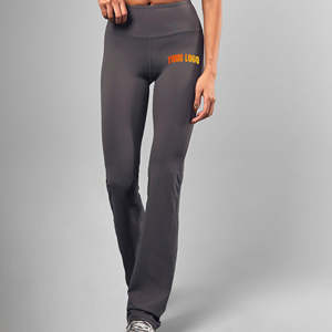 Pantalones de Yoga Deportivos Ajustados, Ecológicos, con Logotipo Personalizado OEM, Tallas Grandes, Sublimados, Sólidos, con Bolsillos Laterales para Mujer - Product Image 1
