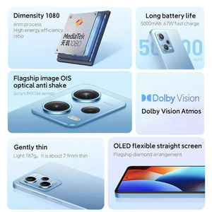 Excelente Precio en el Teléfono Inteligente Xiaomi Redmi Note 12 Pro 5G, 5000mAh, 5G - Product Image 1