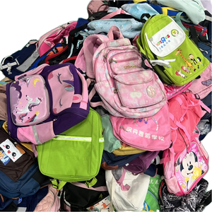 A9 Used School Bags Bales <strong>Second</strong> Hand School Bags for Children Used Kids Backpack for School 50KG for Sale <strong>Factory</strong> <strong>Branded</strong> - Product Image 2
