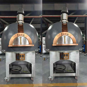 Horno de <span class=keywords><strong>Pizza</strong></span> Comercial a Gas, Horno de <span class=keywords><strong>Pizza</strong></span> Giratorio Automático - Product Image 5
