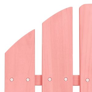 Sedia da Giardino in Legno di Abete Massiccio Rosa, Misura Standard con Funzione Smontabile - Product Image 6