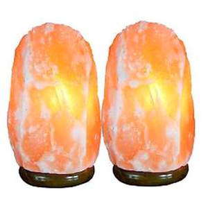 Lampe de sel de l'Himalaya sculptée style amour, décoration moderne de haute qualité, forme naturelle, ton chaud, pour la maison - Product Image 1