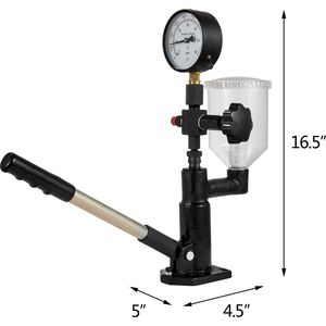 Tester per Iniettori Diesel SKYSHALO a Doppia Scala 400Bar/6000PSI, Strumento di Ispezione Auto, Regolazione Pressione Ugello - Product Image 2