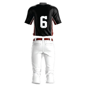 Uniforme d'équipe de baseball personnalisé le plus vendu, vêtements de sport respirants en polyester par sublimation - Product Image 2