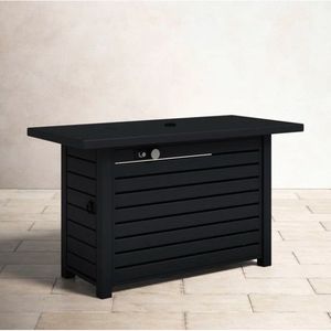 Mesa de Acero para Fogatas de Exterior con Tapa para Uso con Propano/Gas Natural - Product Image 3