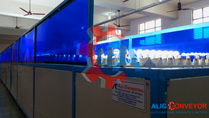 Fabricante de Transportadores para Envejecimiento de Bombillas Industriales en India, Maquinaria para Productos Electrónicos - Product Image 2