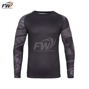 Nuevo Conjunto Transpirable de Fabricante OEM: Leggings de Manga Larga, Pantalones, Camiseta de Compresión y Rashguard de Jiu-Jitsu para Hombre - Product Image 1