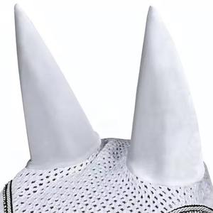 Máscara Antimoscas para Caballos, Venta al Por Mayor |   Protector de Orejas de Malla de Algodón Hecho a Mano, Protección Contra Mosquitos - Product Image 2