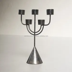 High End Candle Stand for Hotel Lobby <b>Wedding</b> Decoration Luxury Interior Design Projects Metal Wood Eco-friendly Handmade Zahid - Product Image 2