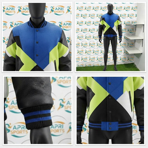 Nouvelle veste de style universitaire pour homme en laine et cachemire de haute qualité, très résistante, vêtements de mode pour homme - Product Image 6