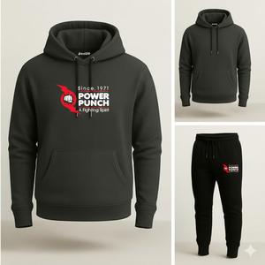 Conjunto Deportivo Casual de 2 Piezas para Hombre, de Alta Calidad, en Felpa de Algodón para Invierno, con Pantalones y Sudadera Personalizados - Product Image 4