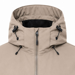 Chaqueta Cortavientos Plegable para Hombre, Ligera, Impermeable, con Capucha, para Campismo, Senderismo, Correr, Fabricante de Ropa Personalizada OEM - Product Image 3
