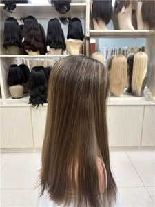 Vente directe usine : Cheveux humains vierges chinois pour perruques Lace Front, base transparente, longueur longue, bonnet petit/grand, densité 150% - Product Image 5