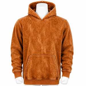 Sudadera con Capucha de Primera Calidad, Tela de Algodón, Unisex, Corte Holgado, Suave y Cómoda, Estilo Casual Urbano, Diseño Básico Liso - Product Image 1