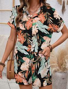 เสื้อเชิ้ตพิมพ์ลายสำหรับเดินทางช่วงฤดูร้อน กางเกงขาสั้นลำลอง ชุดเที่ยวทะเล ชุดฤดูร้อน 2026 ลายพิมพ์ - Product Image 5