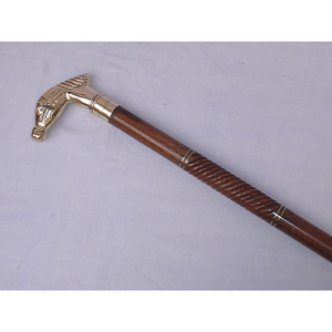 Bâton de marche en bois incrusté de laiton Bâtons de marche tactiques | Cannes d'autodéfense et de survie par AYAANS CREATIONS - Product Image 1