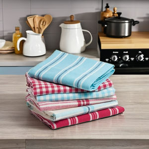 Taille et couleur personnalisées 100% torchons en coton fabriqués en Inde torchon de cuisine de qualité supérieure - Product Image 3