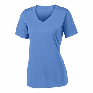 V Neck T <b>Shirts</b> for Women, Athletic Short Sleeve Workout Top, UV Sun Protection, Quick Dry Moisture Wicking <b>Shirts</b> for Women - Product Image 2